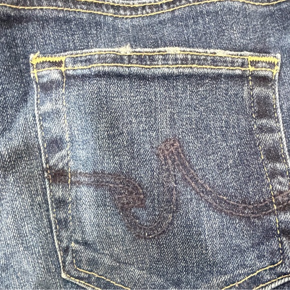 Ag Adriano Goldschmied The Farrah Skinny Ankle - High Rise Jeans Size 25 - Picture 4 of 9